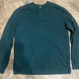 Goodfellow & Co Men's Forest Green Long Sleeve Tee